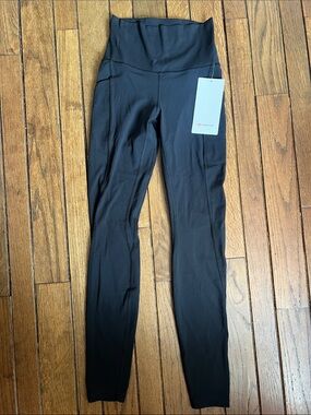Lululemon Black Align Leggings with Pockets 28" Length Size 4 NEW WITH TAGS NWT